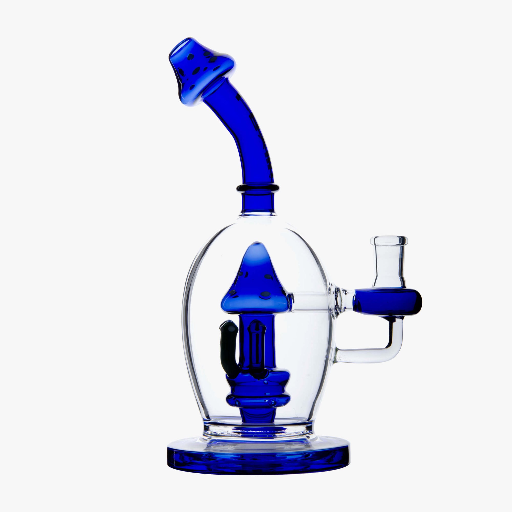 Mushroom Perc Glass Bong - INHALCO
