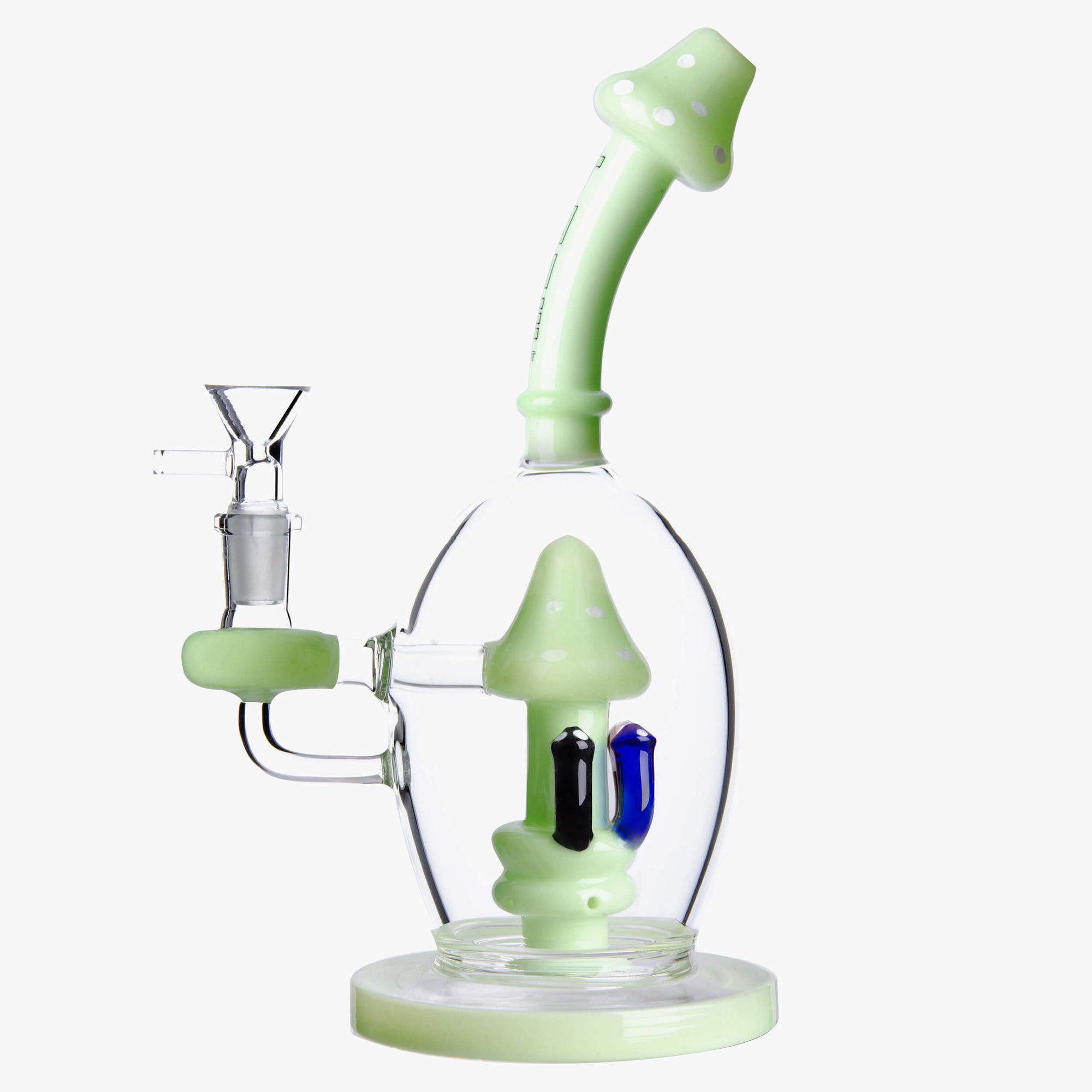 Mushroom Perc Glass Bong - INHALCO