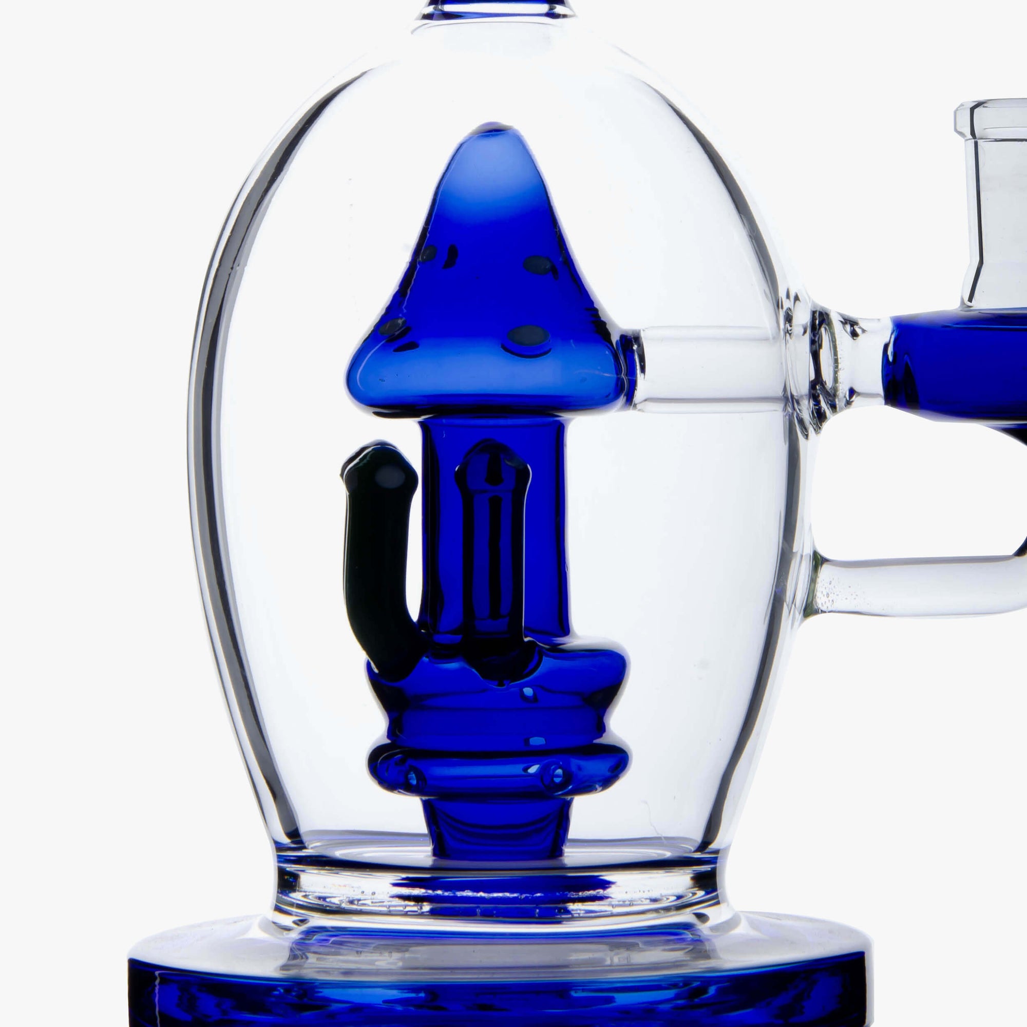 Mushroom Perc Glass Bong - INHALCO