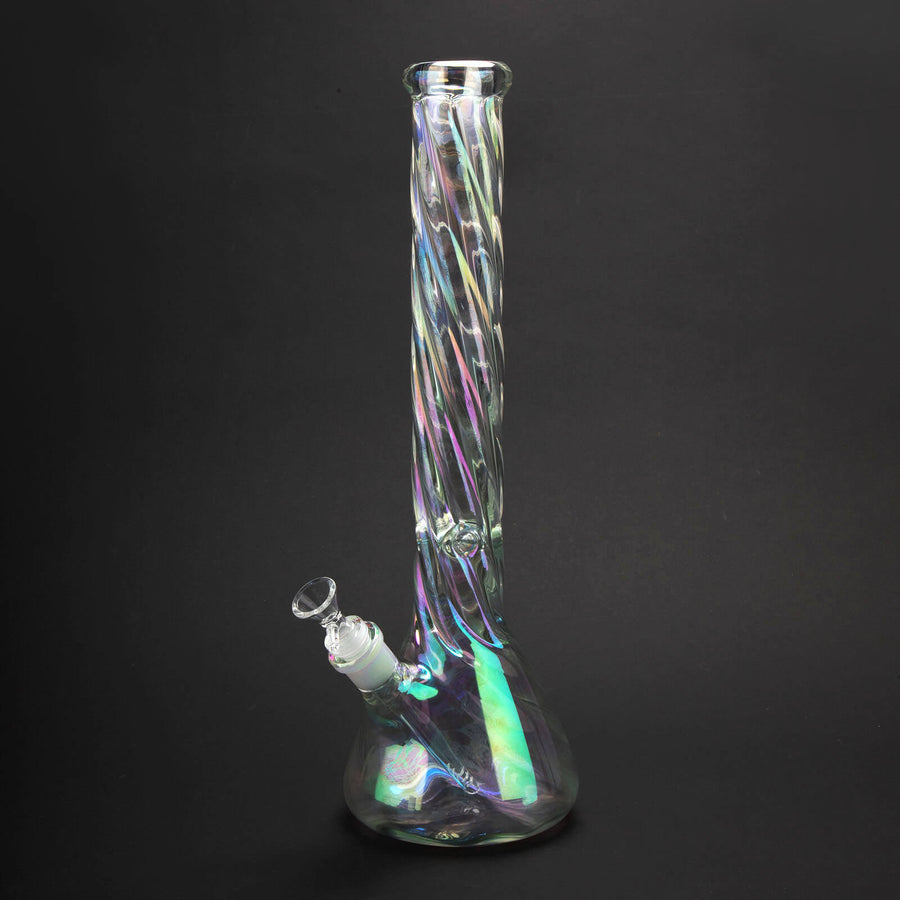 Iridescent Mini Bong  Aesthetic Smoke at Friends NYC Smoke Shop