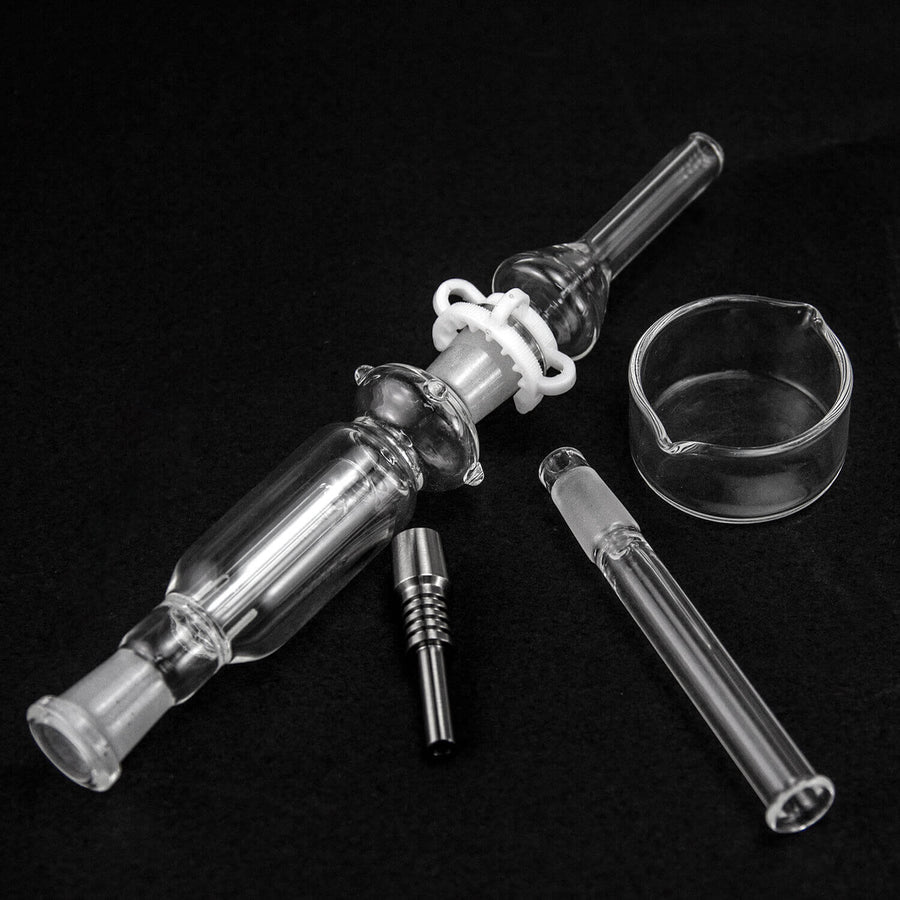 On Point Smoke Shop - Complete 7-Part Dab Tool Kit with Tool Holder