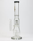 17.5" H2O glass water bong with shower head percolator [H2O-5003]_7