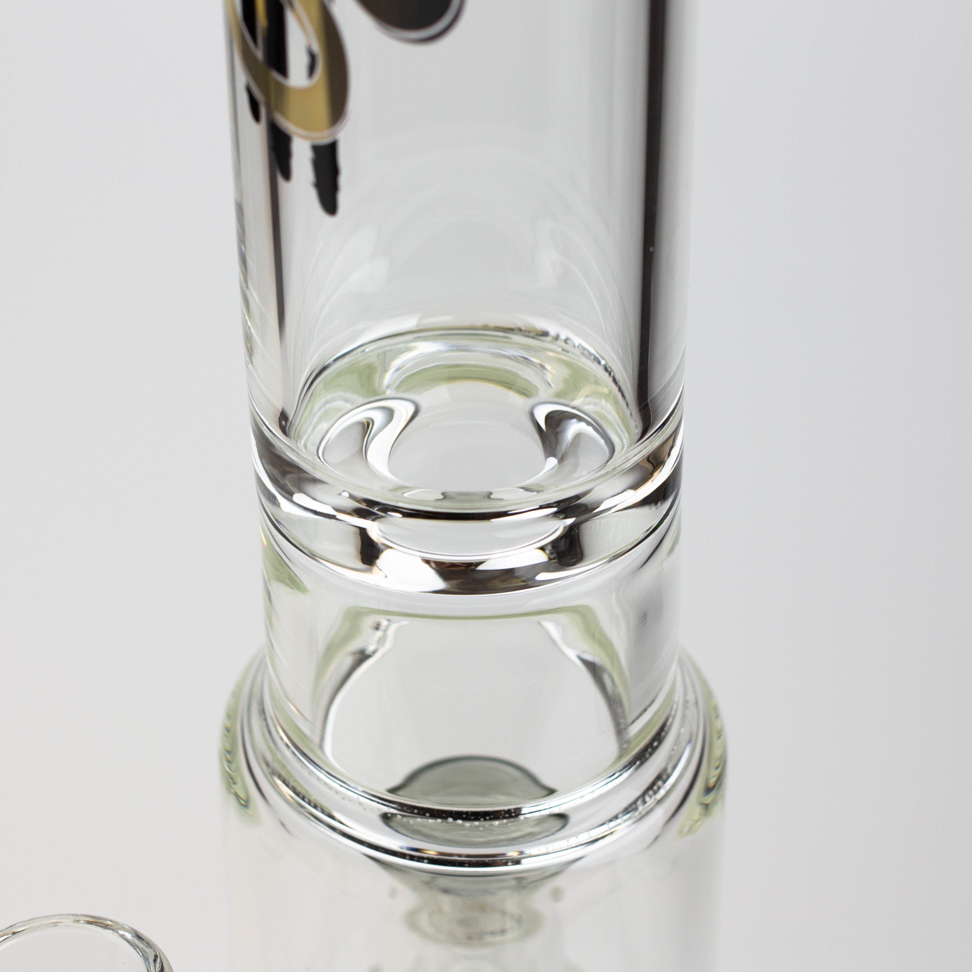 17.5&quot; H2O glass water bong with shower head percolator [H2O-5003]_10