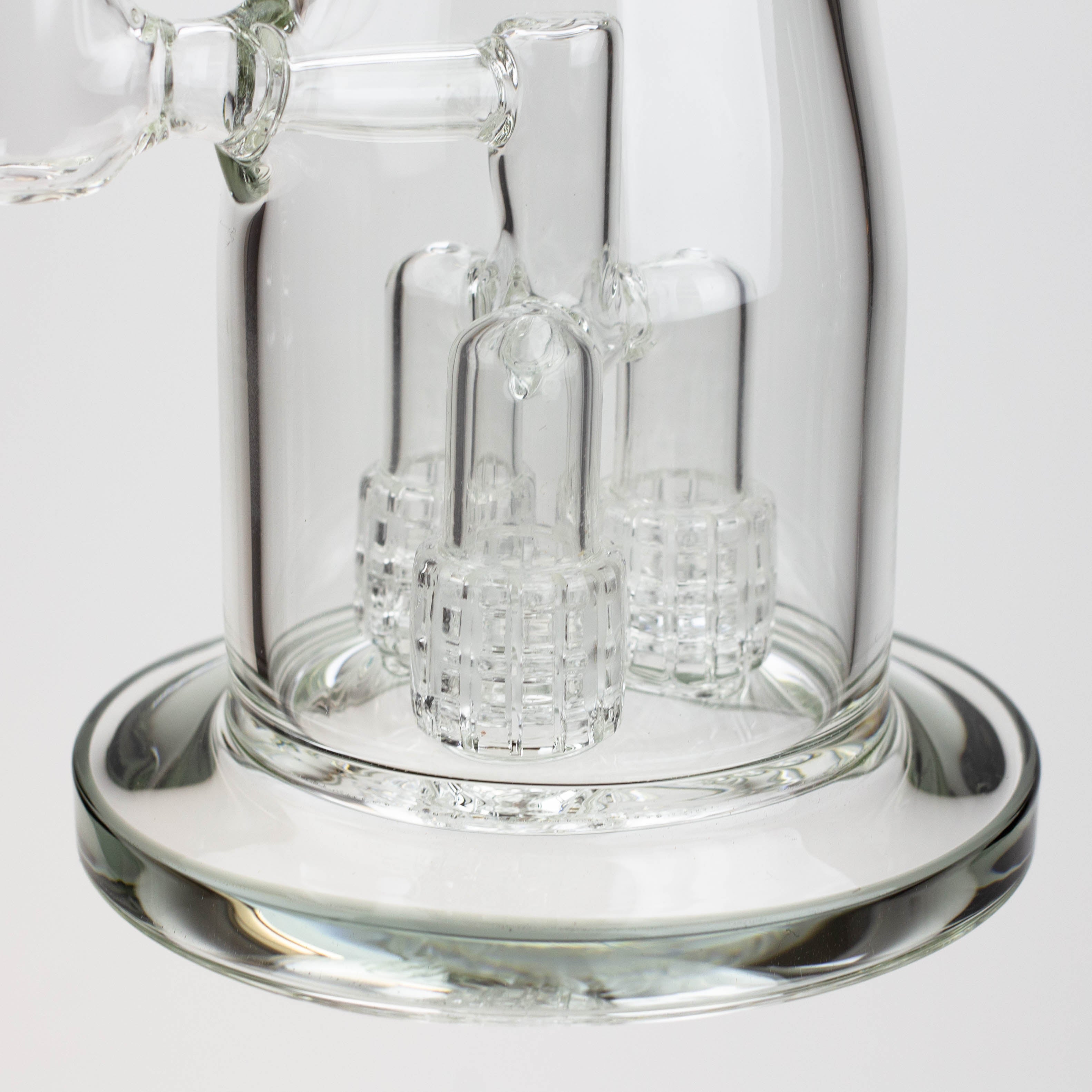 17.5&quot; H2O glass water bong with shower head percolator [H2O-5003]_1