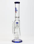 17.5" H2O glass water bong with shower head percolator [H2O-5003]_4