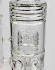 18" H2O glass water bong with thriple mini shower head diffuser [H2O-5007]_11