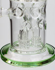 18" H2O glass water bong with thriple mini shower head diffuser [H2O-5007]_1