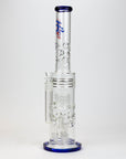 18" H2O glass water bong with thriple mini shower head diffuser [H2O-5007]_4