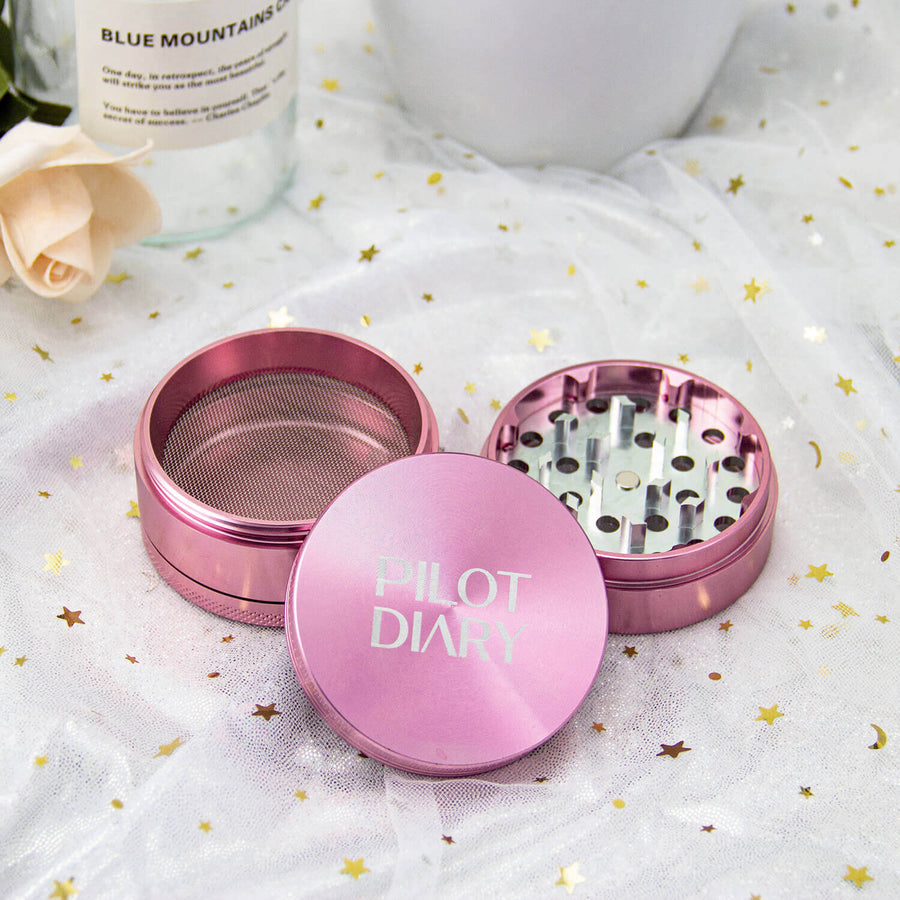Pink Grinder 4 Pcs 2 inches - INHALCO