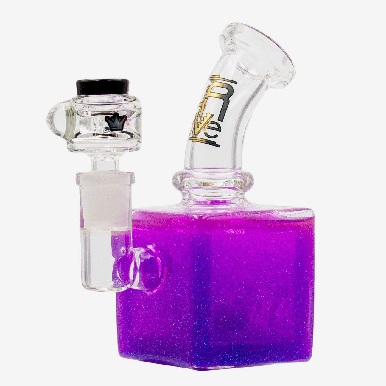 Krave Glass Cube Mini Rig | INHALCO