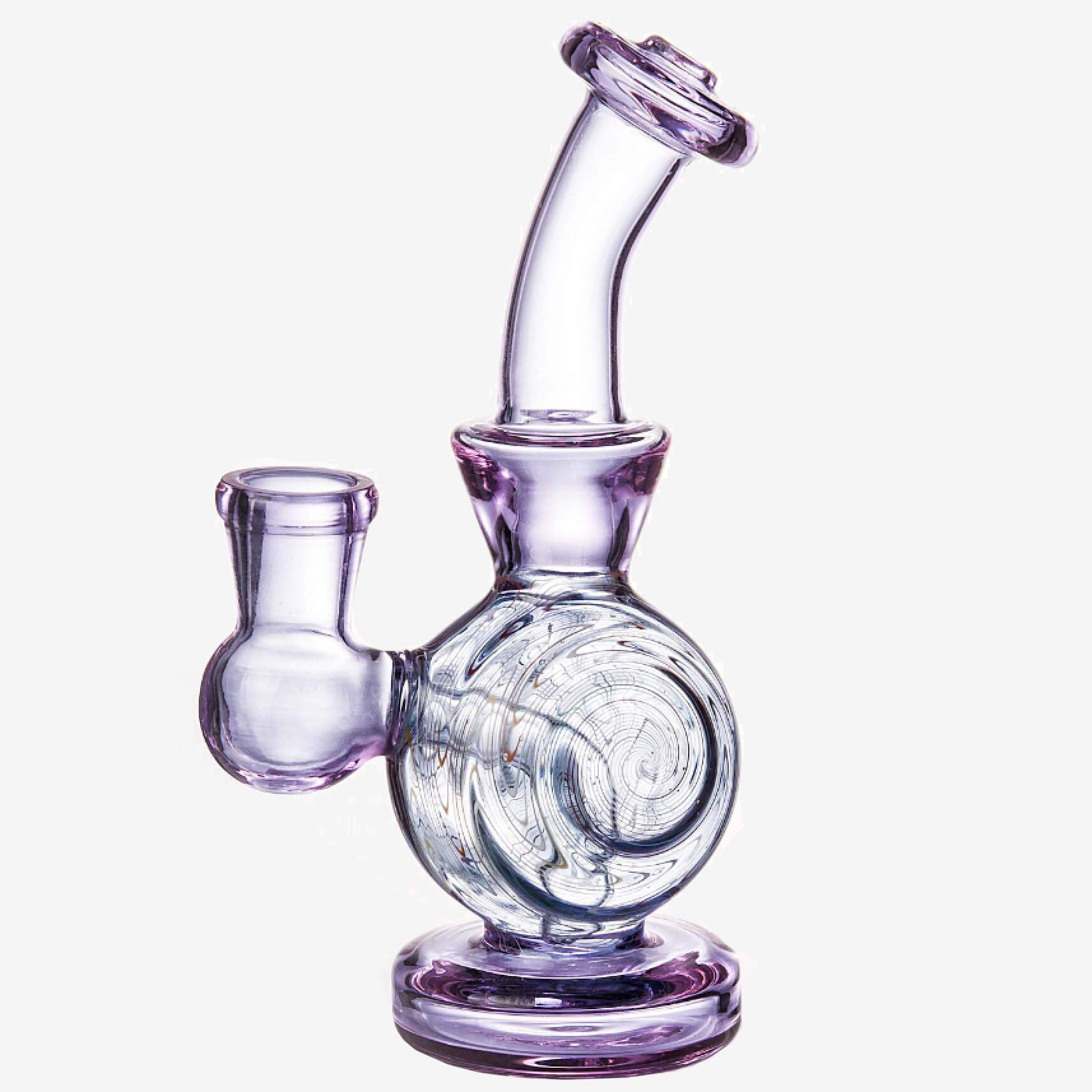 Curvy Glass Dab Rig - INHALCO