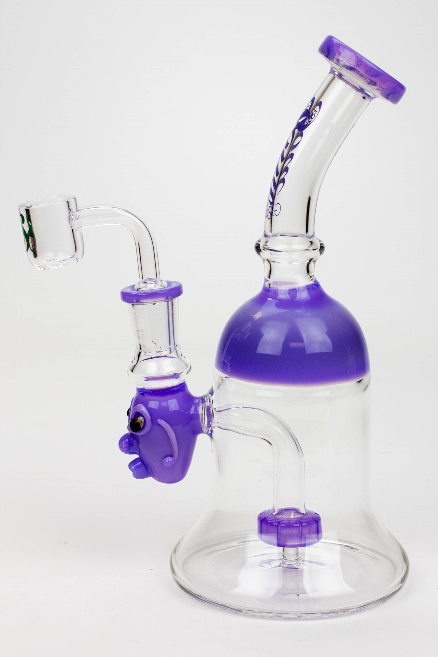 8.5&quot; SOUL Glass 2-in-1 Showhead Diffuser Bong_9