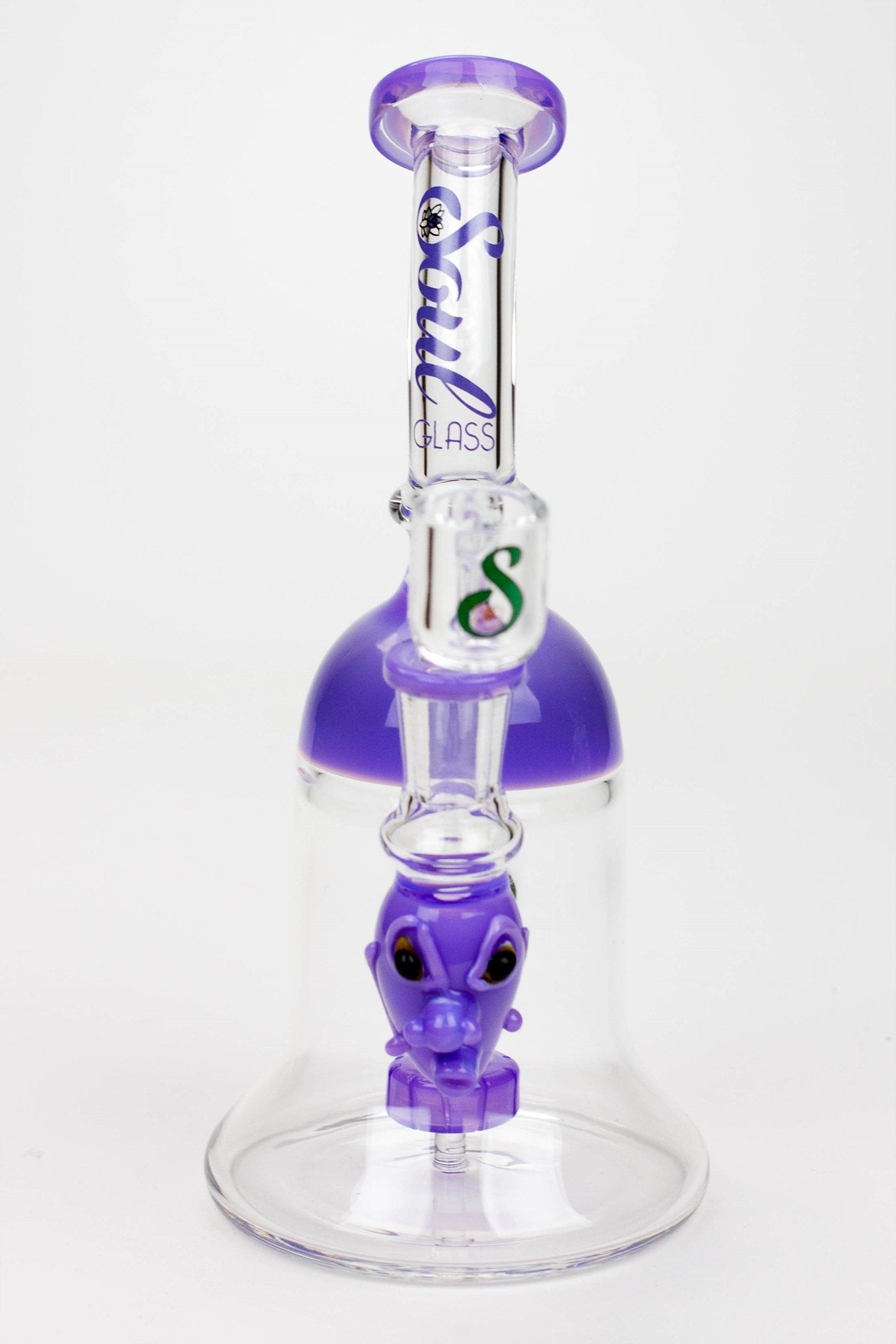 8.5&quot; SOUL Glass 2-in-1 Showhead Diffuser Bong_10