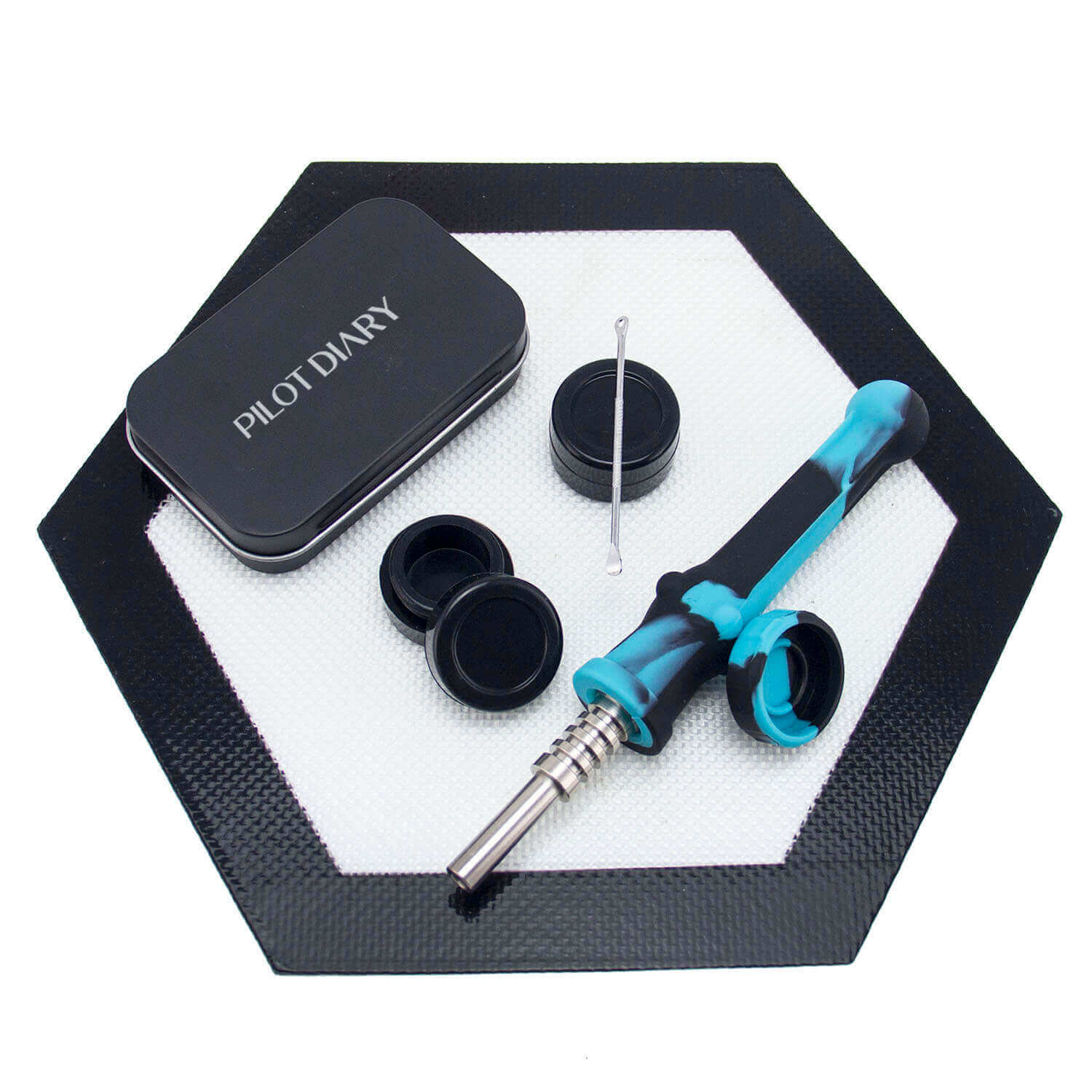 Silicone Nectar Collector Dab  Kit - INHALCO