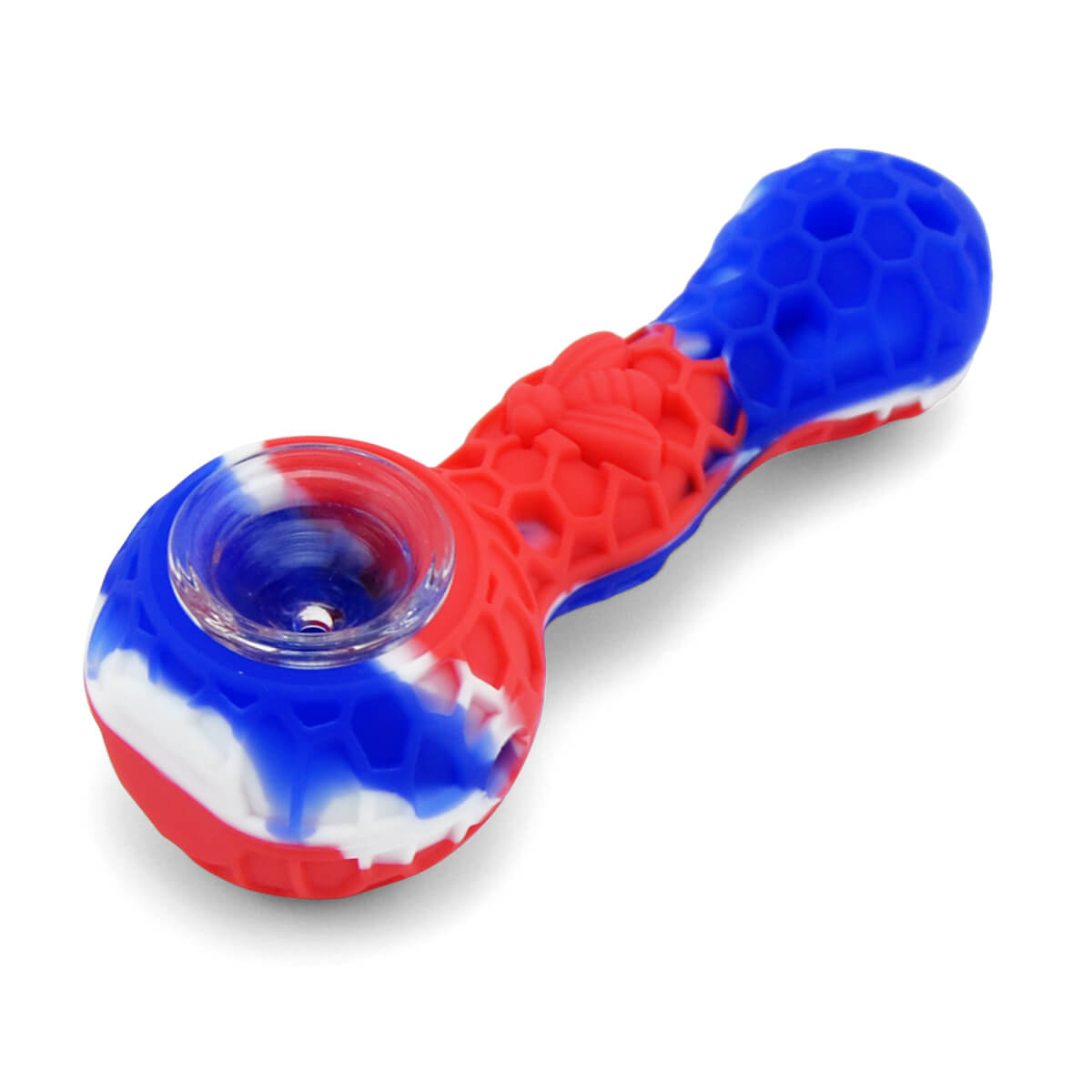 silicone tobacco bowl Handpipe w/ Glass Waxmaid Silicone Weed Bowl |