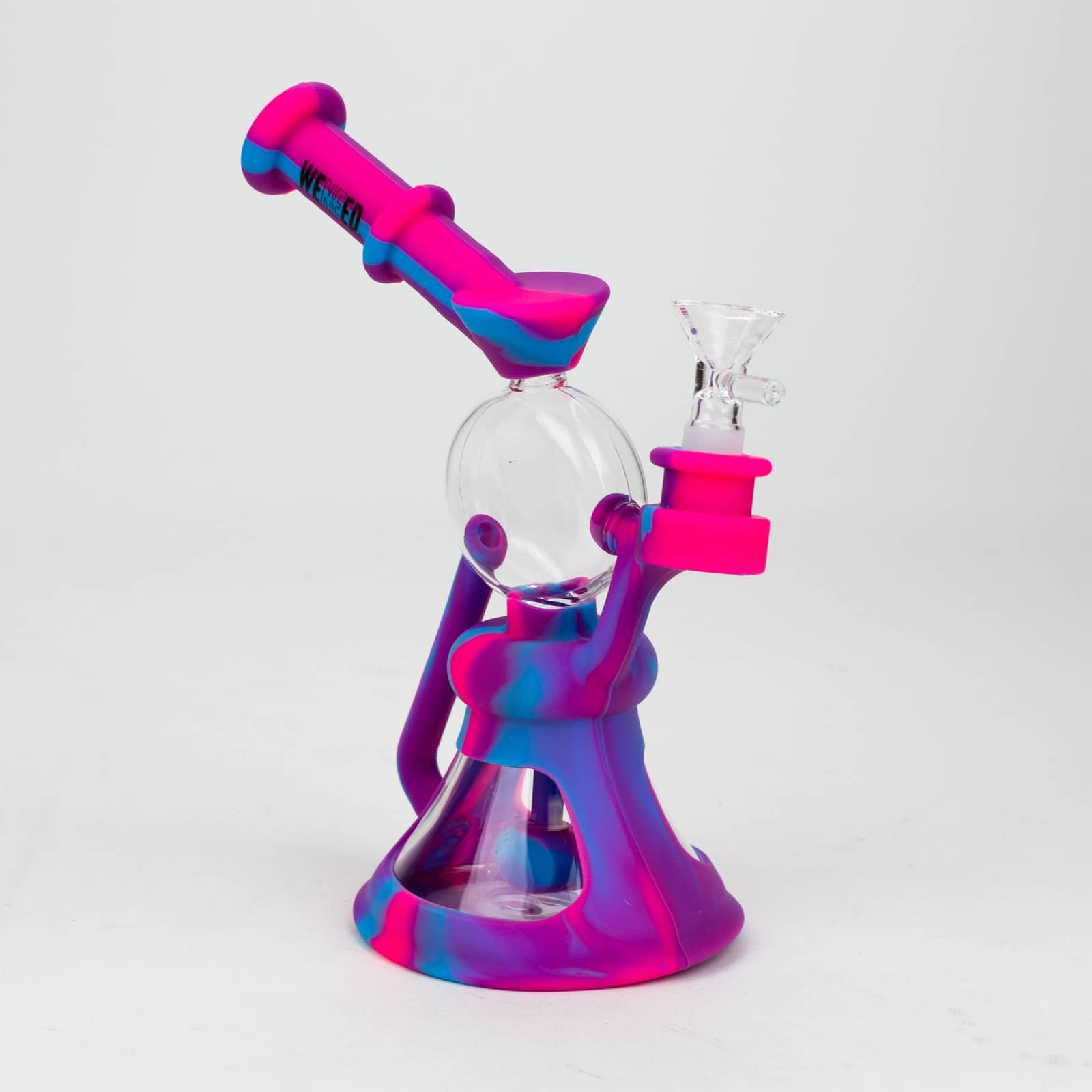 Silicone Recycler Bongs 10&quot;