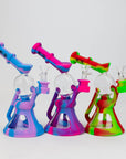 Silicone Recycler Bongs 10"
