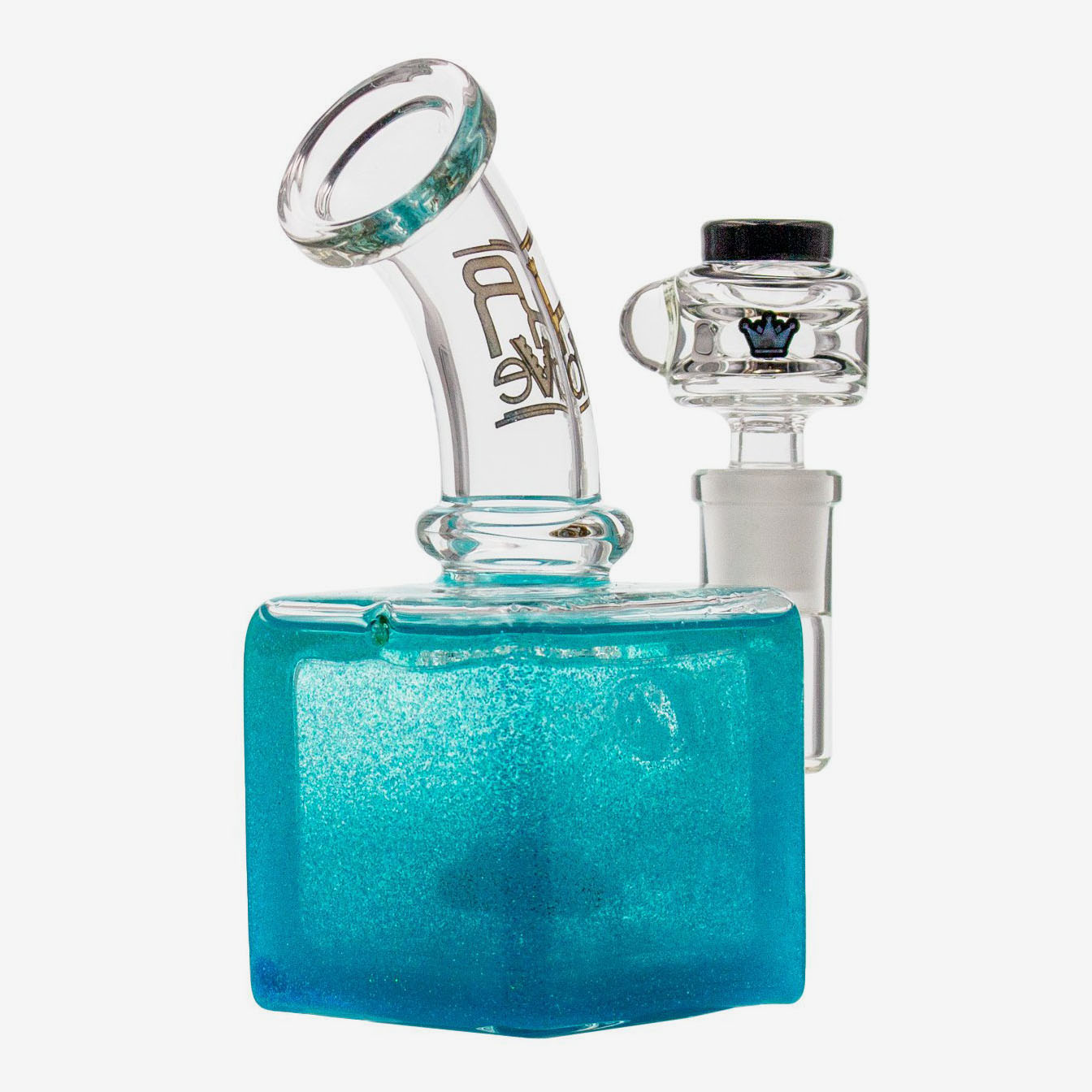 Krave Glass Cube Mini Rig | INHALCO