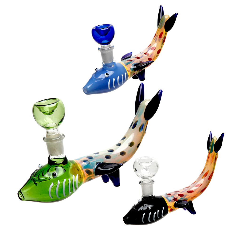 Whale Pipe With Dry Herb Bowl - INHALCO